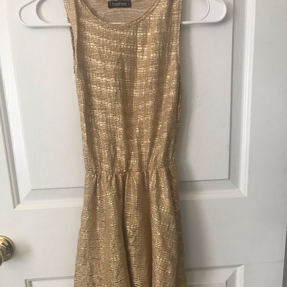 Gold Girls Dress